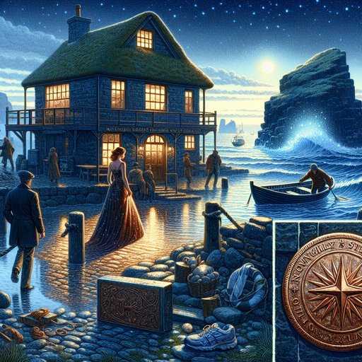 CHAPTER 3 - Night on the Quay and the Anchor Named Blásól