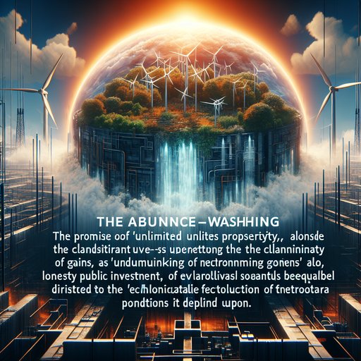 Abundance-Washing: Trendy Slogans, Stalled Innovation