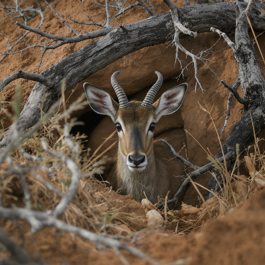 Antilopes Hiding