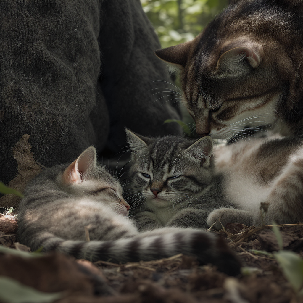 Cats Resting