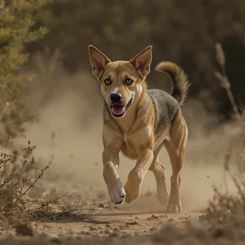 Dogs Running