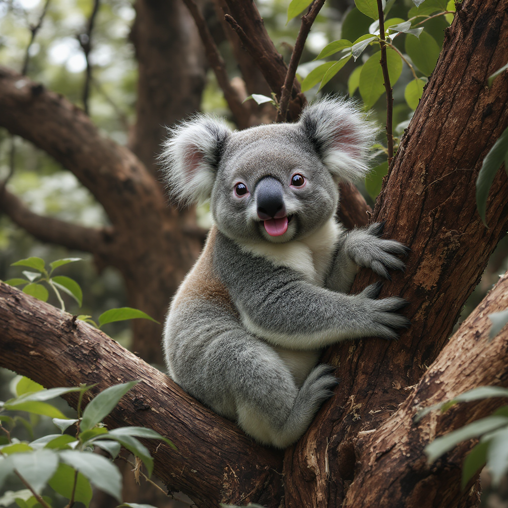 Koalas Playing