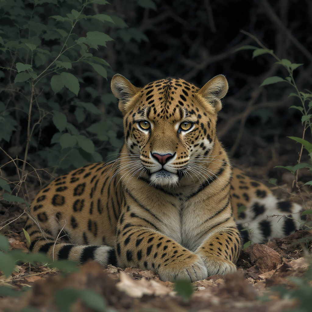 Leopards Resting