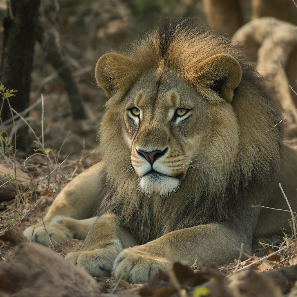 Lions Resting