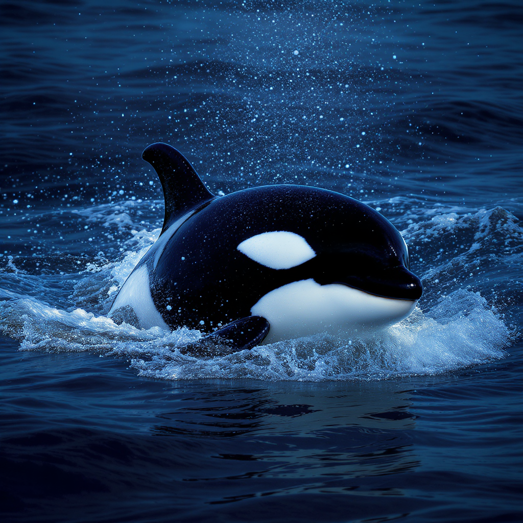 Orcas Hiding