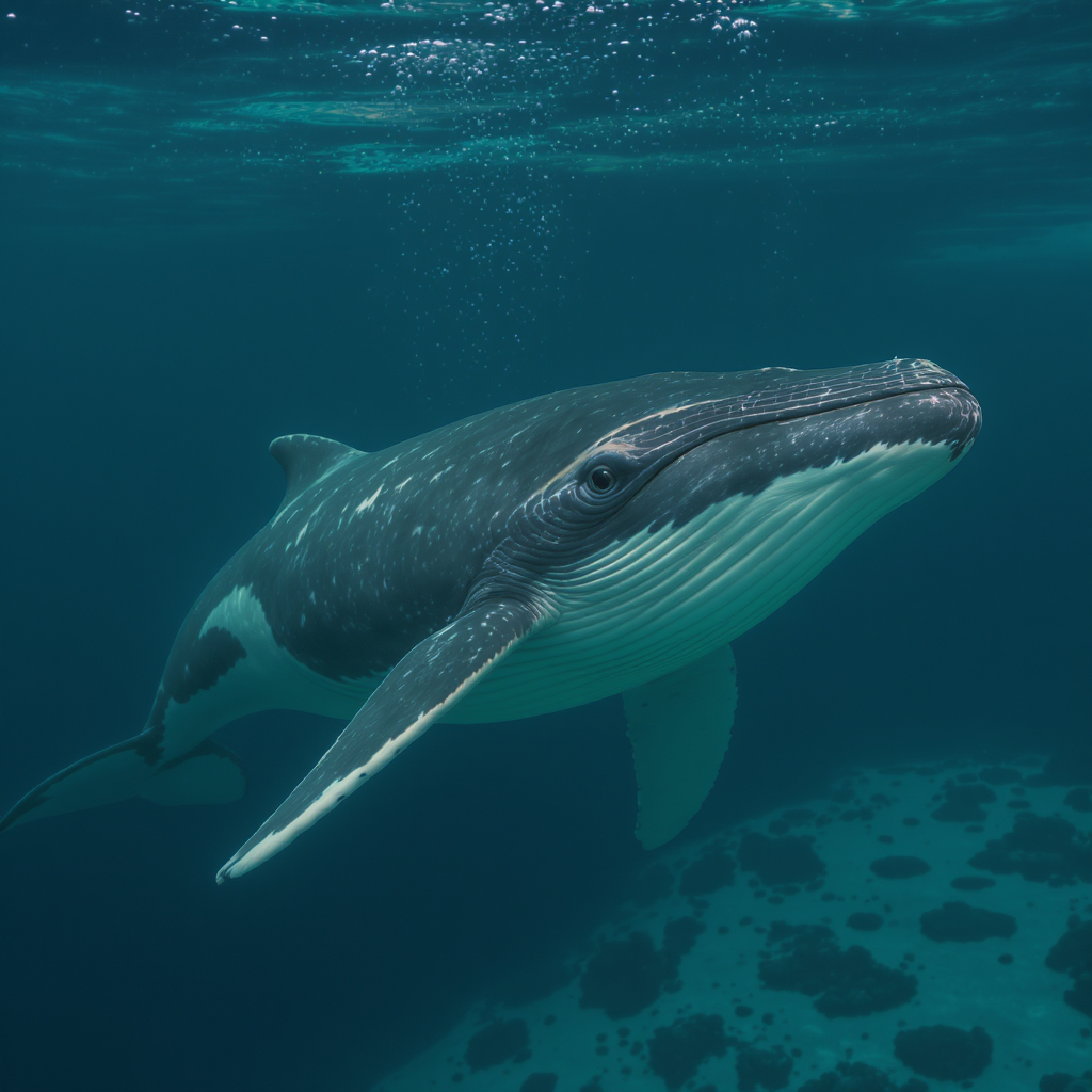 Whales Hiding
