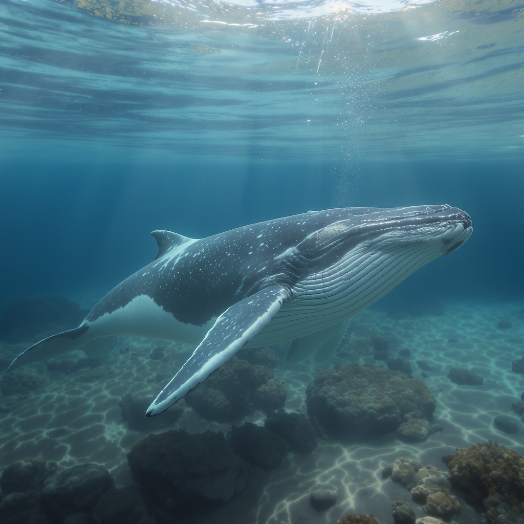Whales Resting