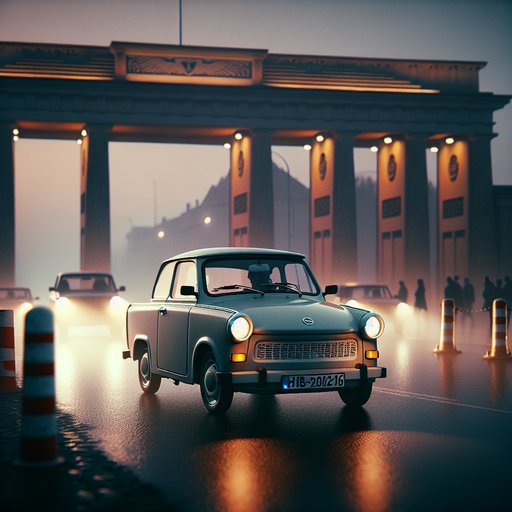 Blue Smoke at the Border: The Trabant 601 and an Open Gate
